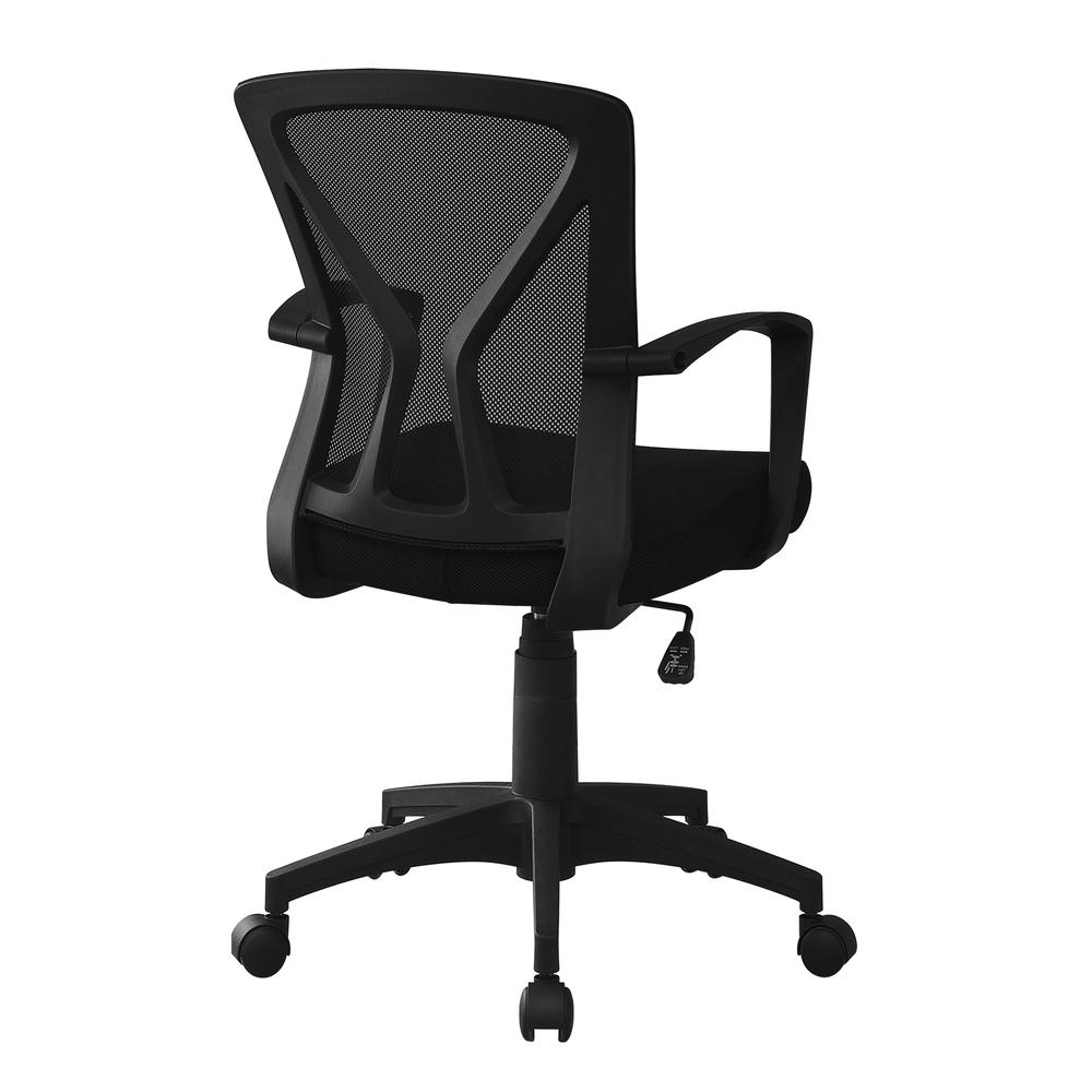 Office Chair, Adjustable Height, Swivel, Ergonomic, Armrests, Computer Desk. Picture 2
