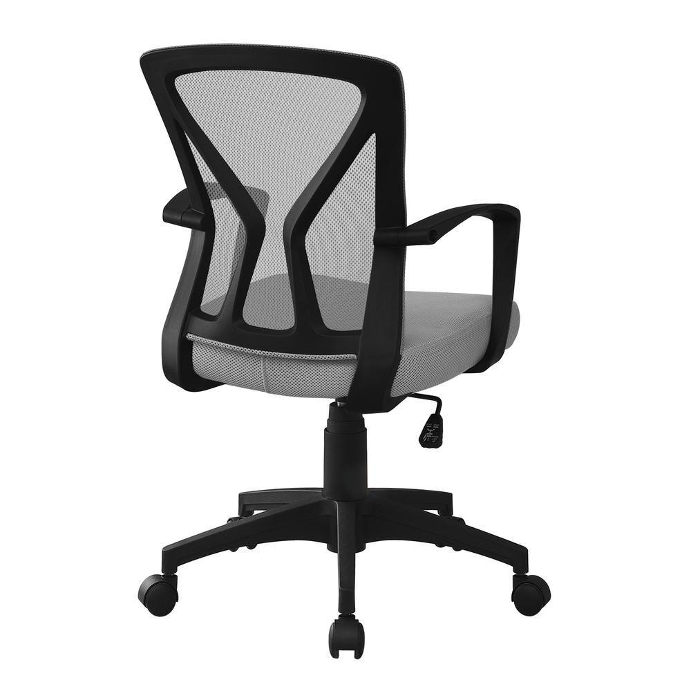 Office Chair, Adjustable Height, Swivel, Ergonomic, Armrests, Computer Desk. Picture 2