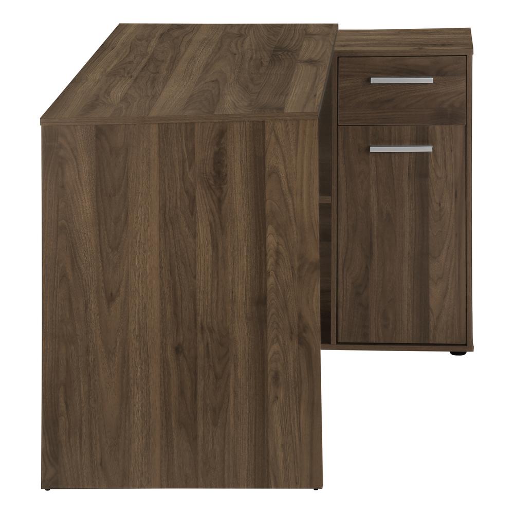 Computer Desk, Home Office, Corner, Storage Drawers, 46L, L Shape, Work. Picture 4