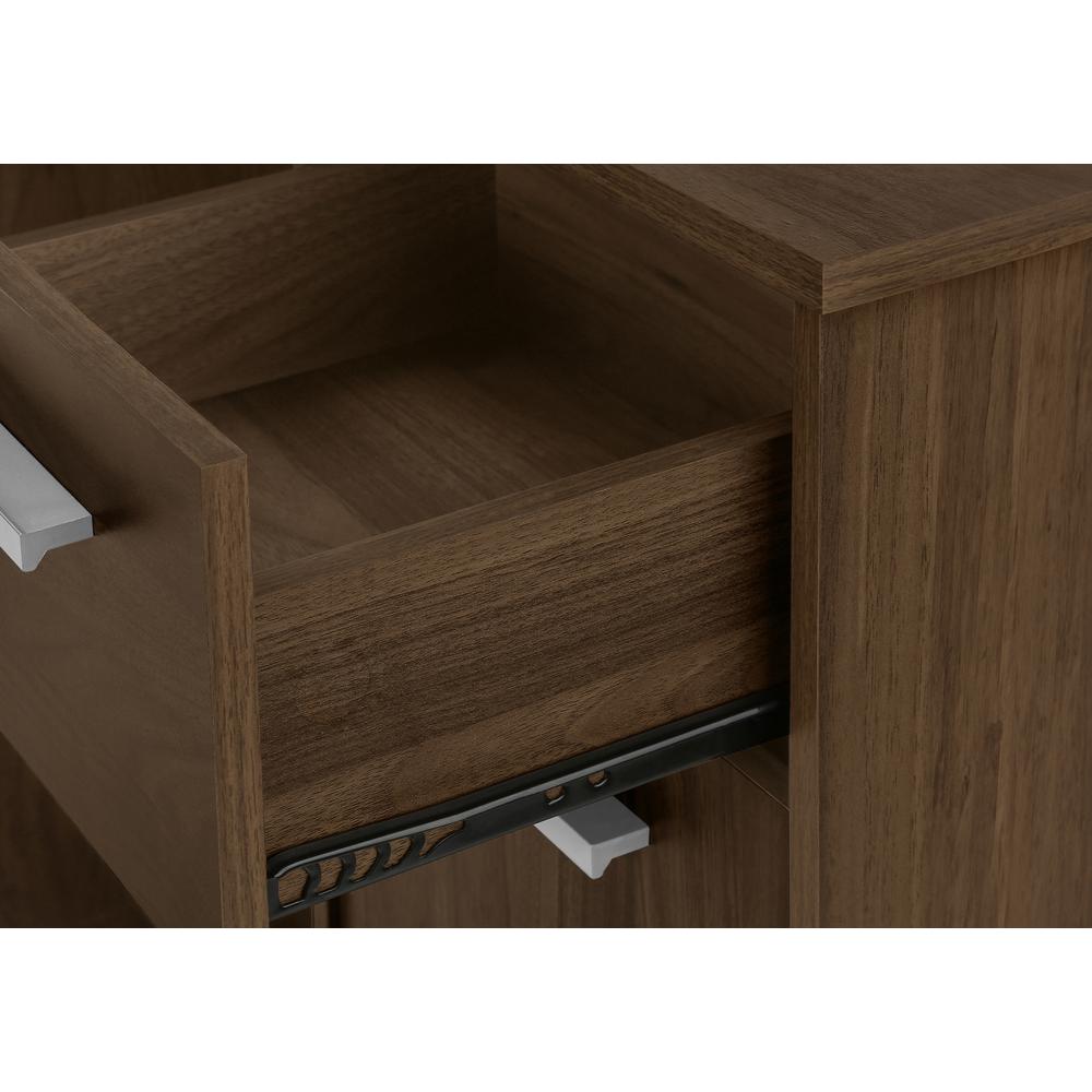 Computer Desk, Home Office, Corner, Storage Drawers, 46L, L Shape, Work. Picture 7