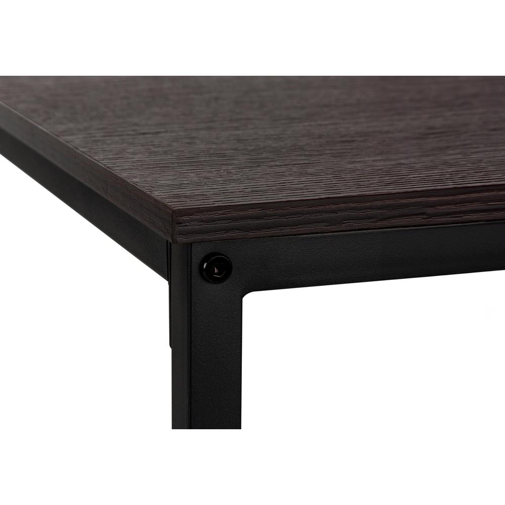 Computer Desk, Home Office, Corner, 58L, L Shape, Work, Laptop, Brown Laminate. Picture 6