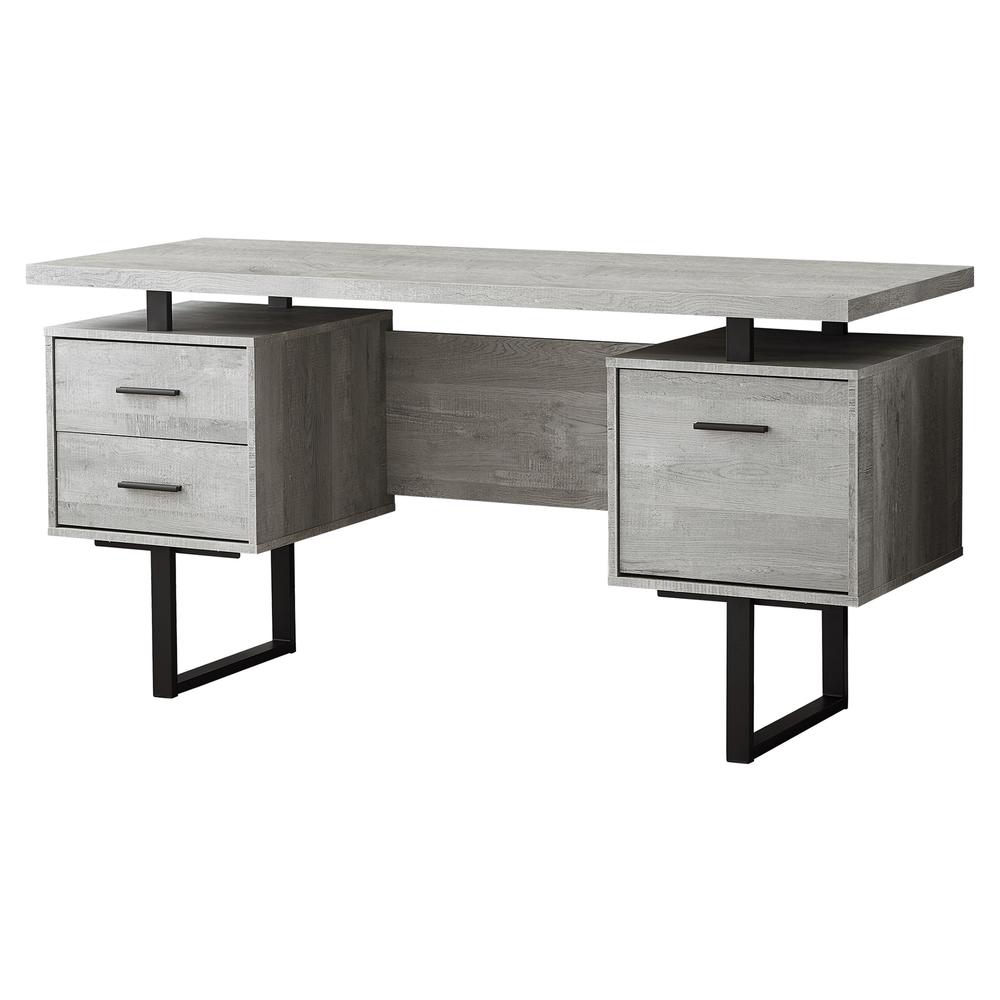 Computer Desk, Home Office, Laptop, Left, Right Set-up, Storage Drawers, 60L. Picture 1