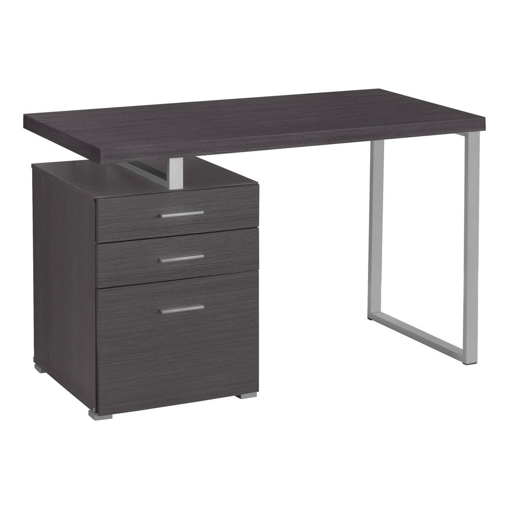 Computer Desk, Home Office, Laptop, Left, Right Set-up, Storage Drawers, 48L. Picture 1