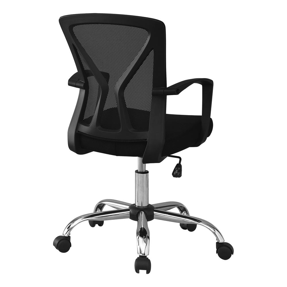 Office Chair, Adjustable Height, Swivel, Ergonomic, Armrests, Computer Desk. Picture 2