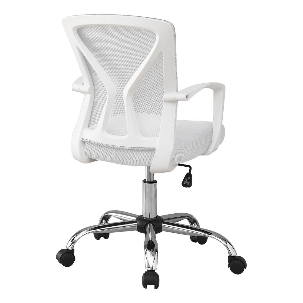 Office Chair, Adjustable Height, Swivel, Ergonomic, Armrests, Computer Desk. Picture 2