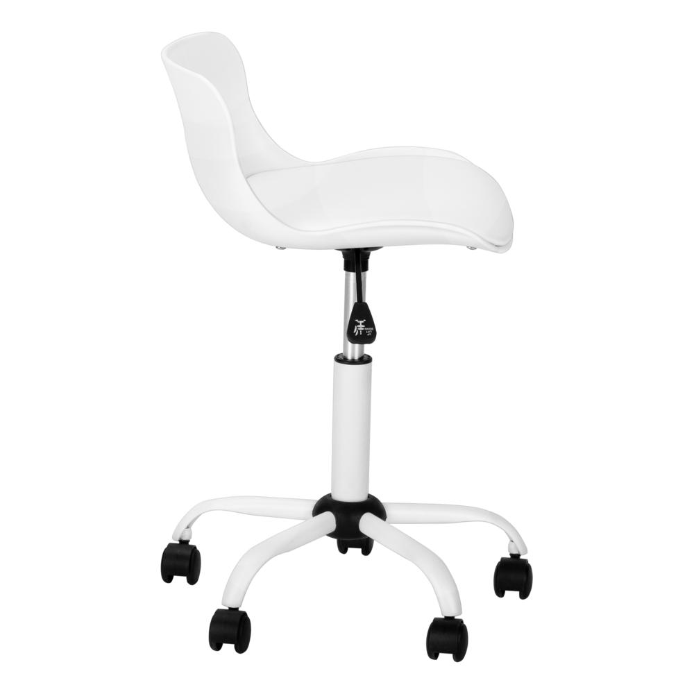 Office Chair, Adjustable Height, Swivel, Ergonomic, Computer Desk, Work. Picture 4