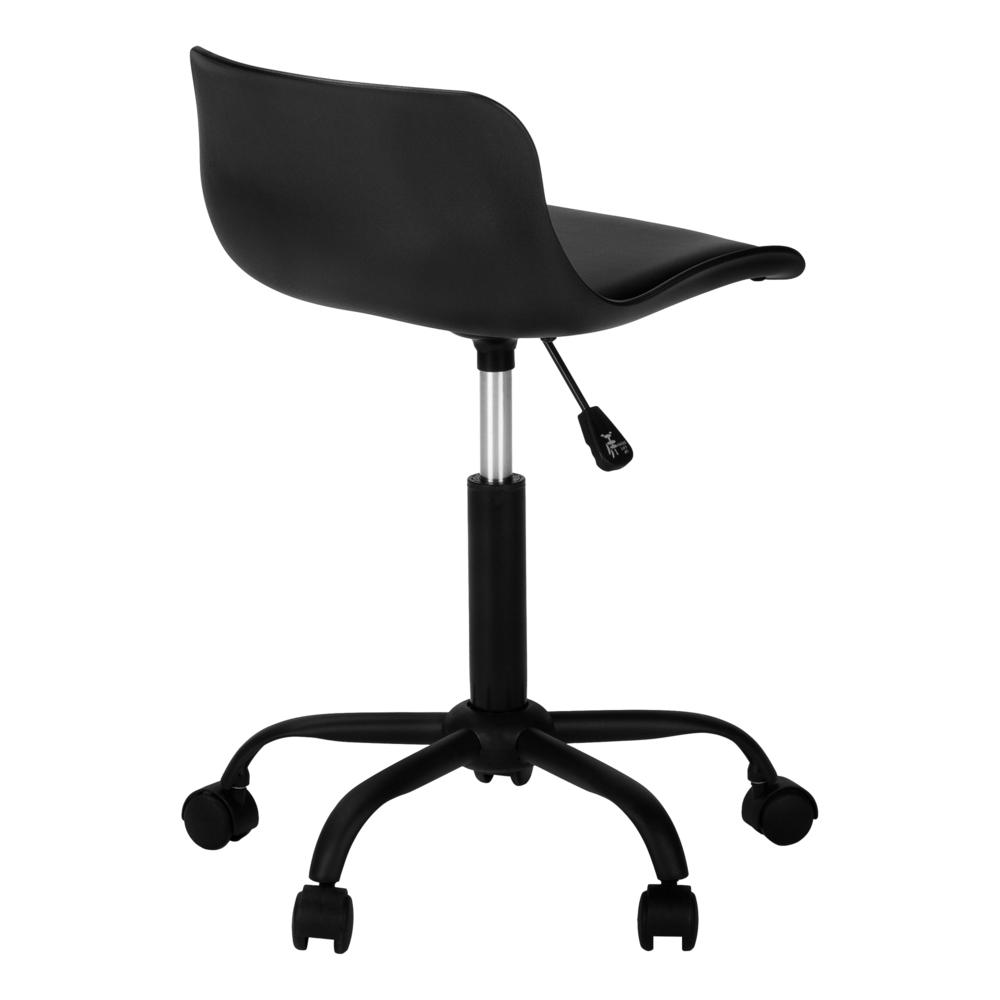 Office Chair, Adjustable Height, Swivel, Ergonomic, Computer Desk, Work. Picture 3