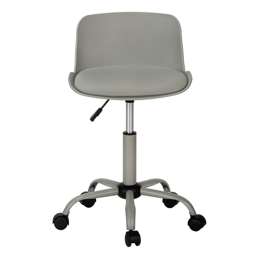 Office Chair, Adjustable Height, Swivel, Ergonomic, Computer Desk, Work. Picture 2