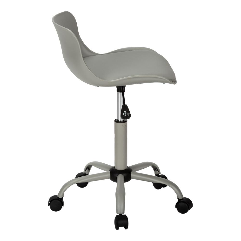 Office Chair, Adjustable Height, Swivel, Ergonomic, Computer Desk, Work. Picture 4