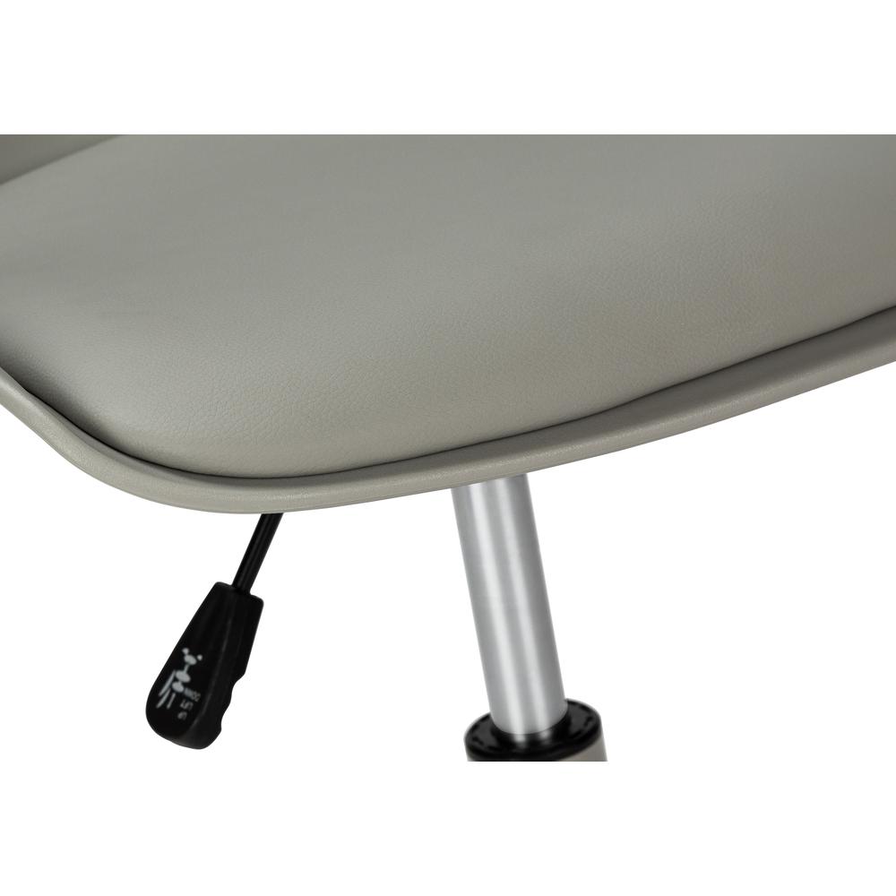 Office Chair, Adjustable Height, Swivel, Ergonomic, Computer Desk, Work. Picture 7