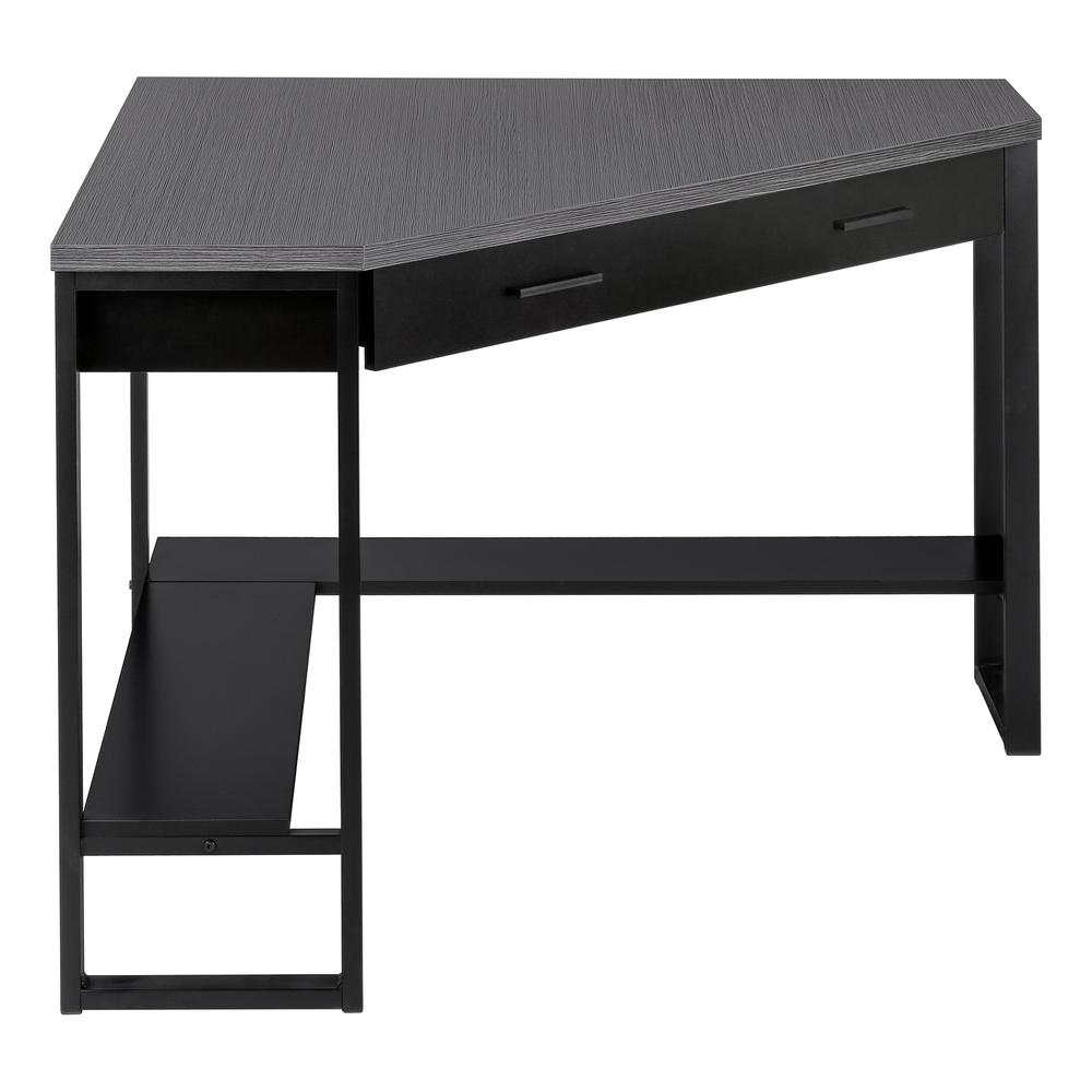 Computer Desk, Home Office, Corner, Storage Drawers, 42L, Work, Laptop. Picture 4