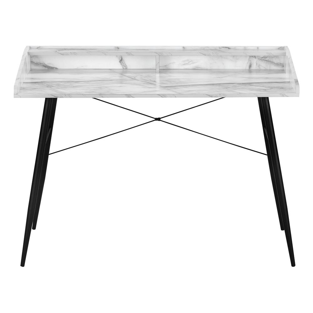 Computer Desk, Home Office, Laptop, Storage Shelves, 48L. Picture 2
