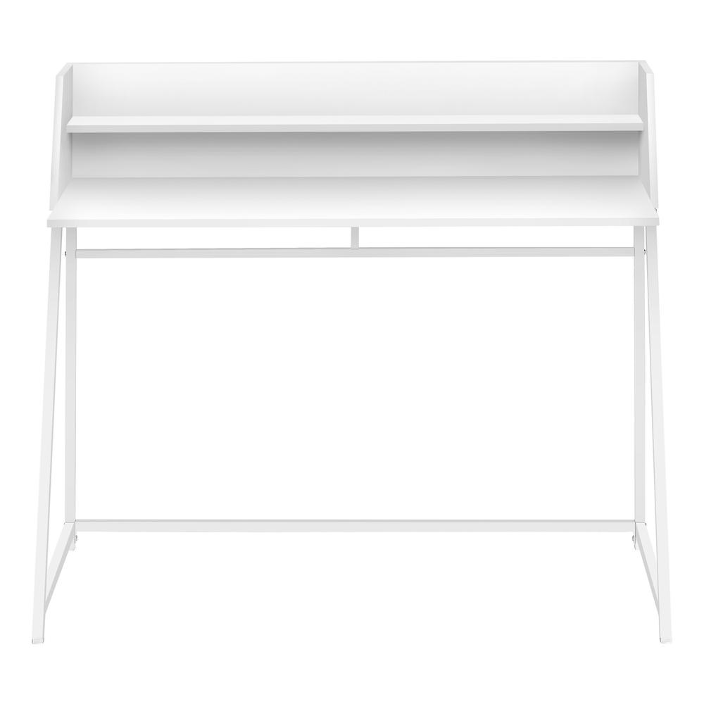 Computer Desk, Home Office, Laptop, Storage Shelves, 48L. Picture 2