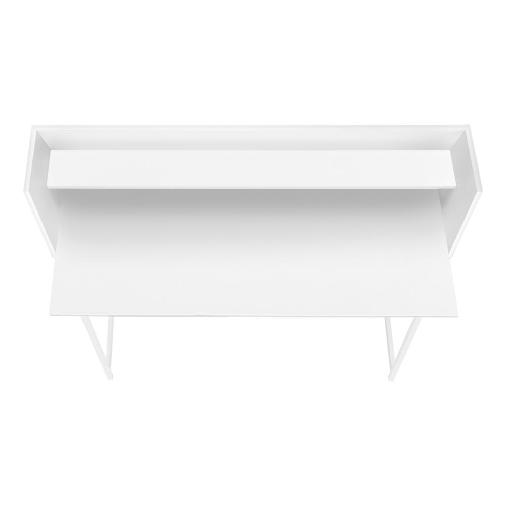 Computer Desk, Home Office, Laptop, Storage Shelves, 48L. Picture 5