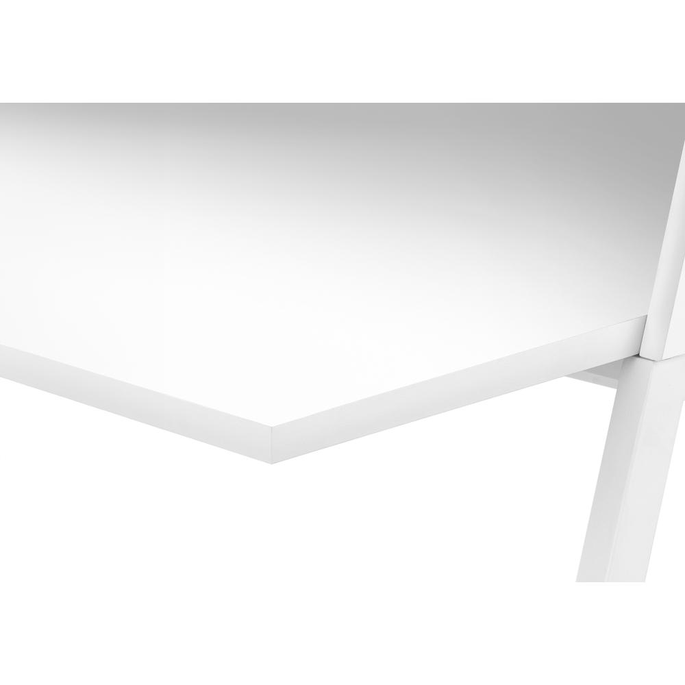 Computer Desk, Home Office, Laptop, Storage Shelves, 48L. Picture 6