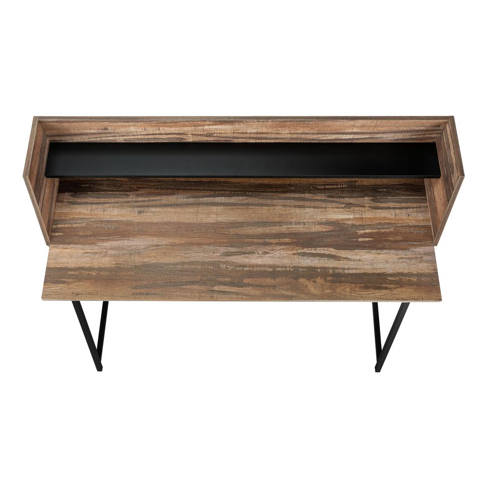 Computer Desk, Home Office, Laptop, Storage Shelves, 48L. Picture 5