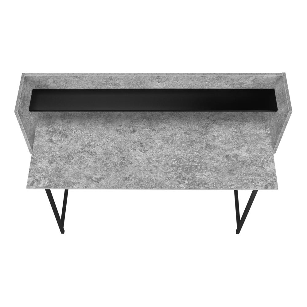 Computer Desk, Home Office, Laptop, Storage Shelves, 48L. Picture 5