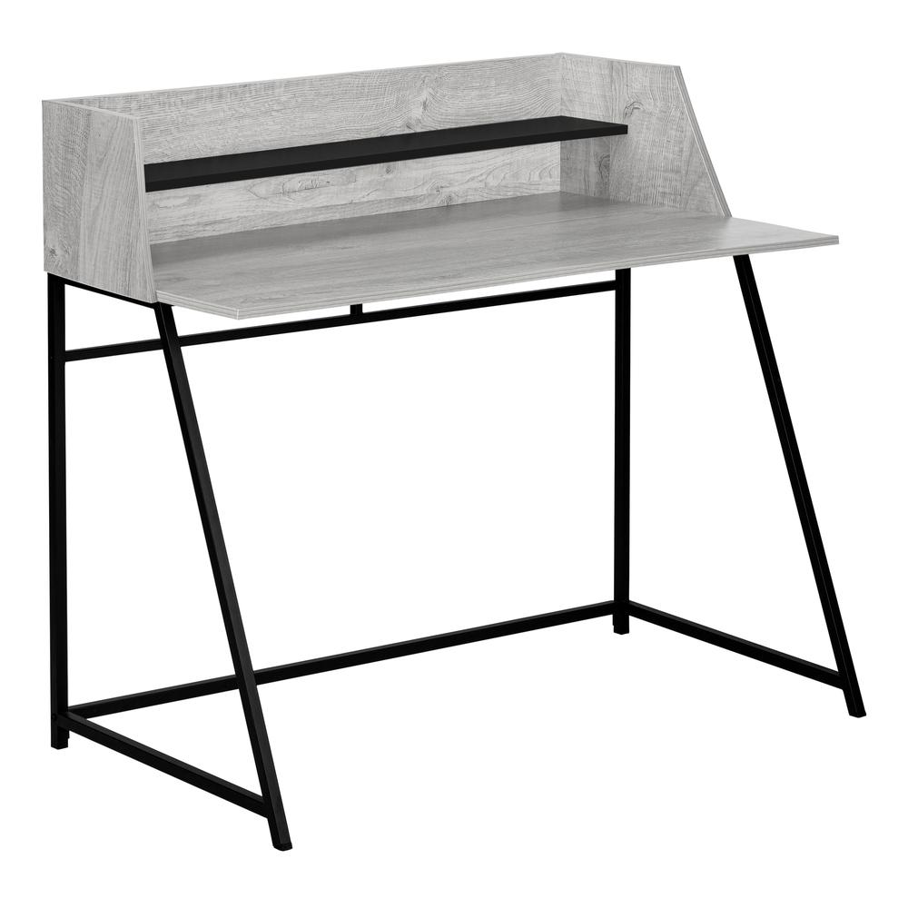 Computer Desk, Home Office, Laptop, Storage Shelves, 48L. Picture 1