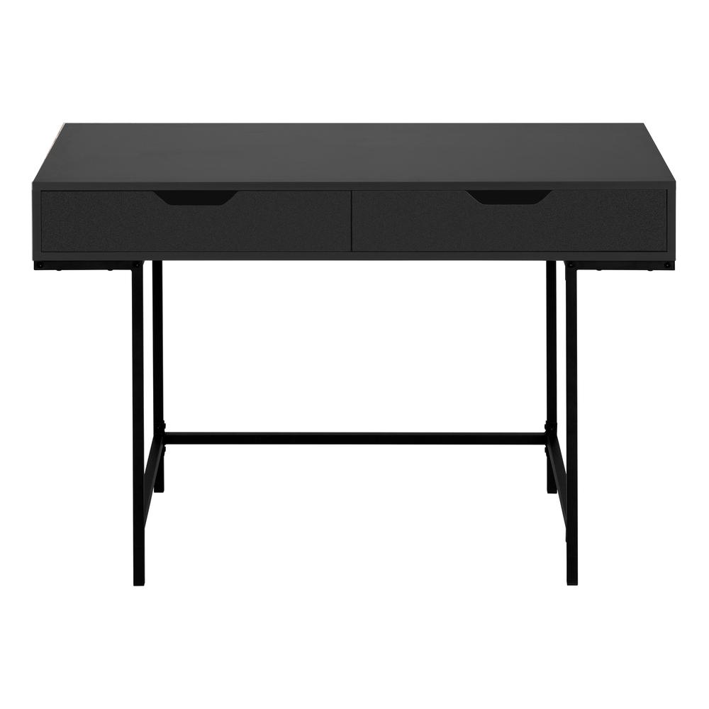 Computer Desk, Home Office, Laptop, Storage Drawers, 48L. Picture 2