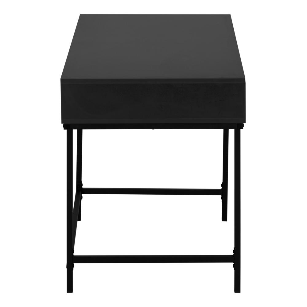 Computer Desk, Home Office, Laptop, Storage Drawers, 48L. Picture 3