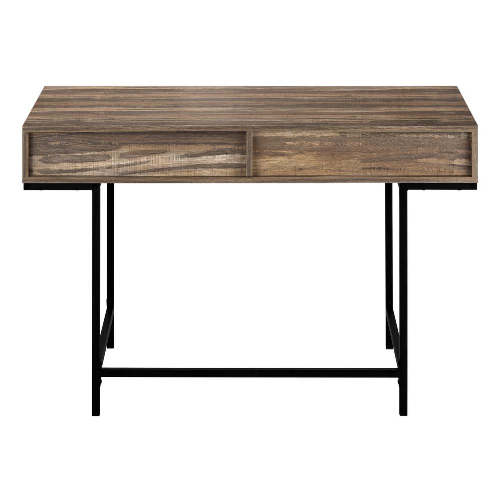 Computer Desk, Home Office, Laptop, Storage Drawers, 48L. Picture 4