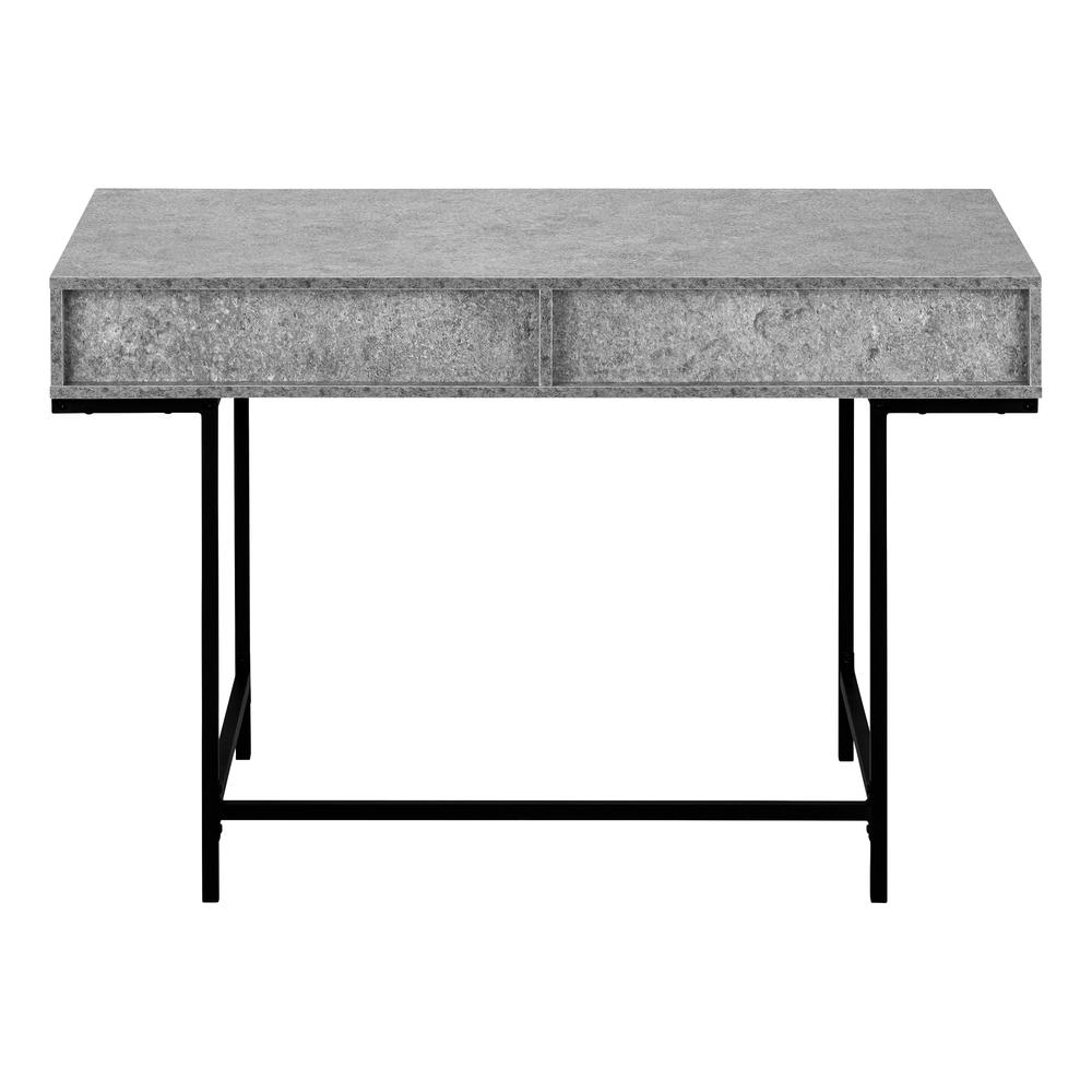 Computer Desk, Home Office, Laptop, Storage Drawers, 48L. Picture 4
