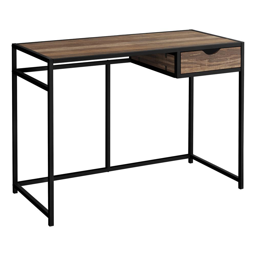Computer Desk, Home Office, Laptop, Storage Drawer, 42L. Picture 1
