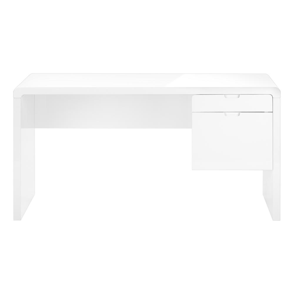 Computer Desk, Home Office, Laptop, Left, Right Set-up, Storage Drawers, 60L. Picture 2