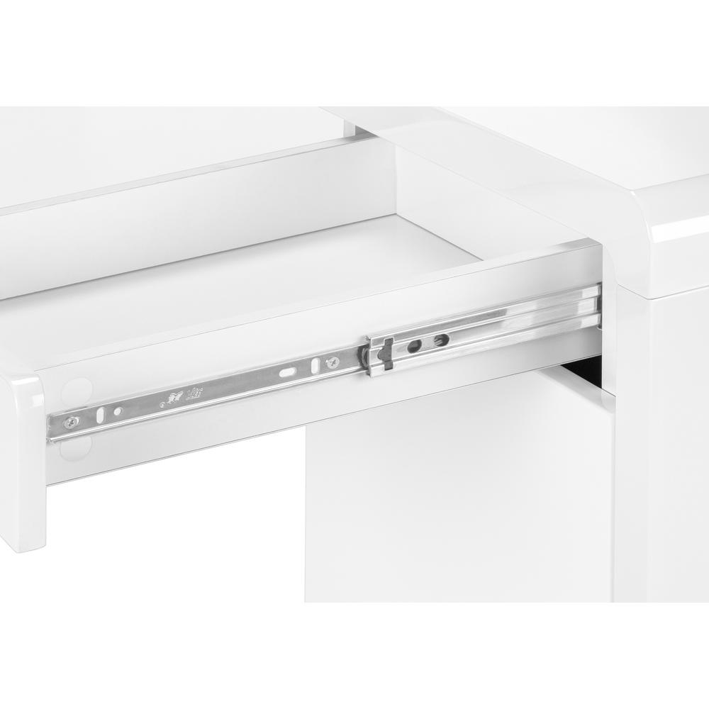 Computer Desk, Home Office, Corner, Left, Right Set-up, Storage Drawers, 72L. Picture 7