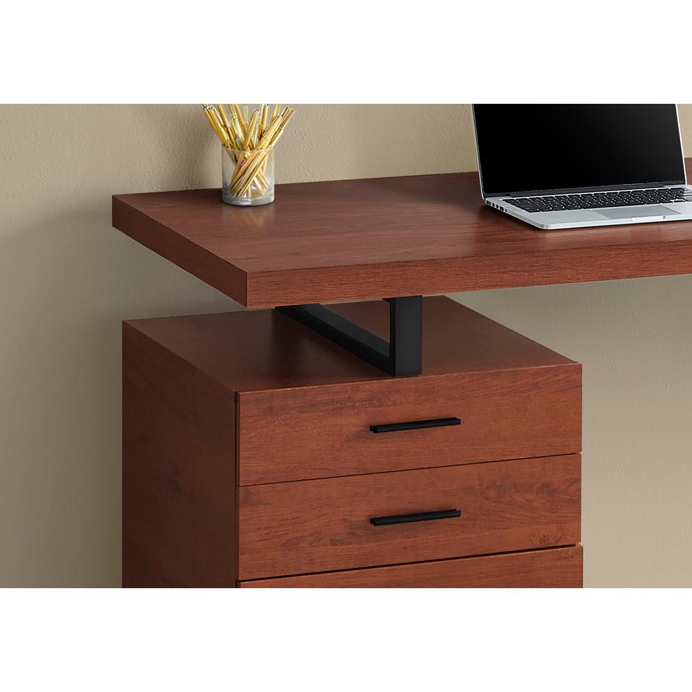 Computer Desk, Home Office, Laptop, Left, Right Set-up, Storage Drawers, 48L. Picture 3