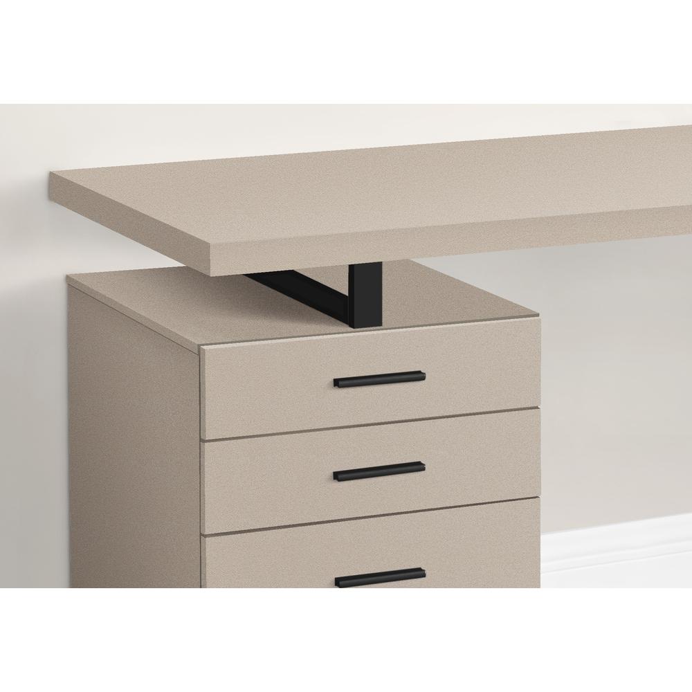 Computer Desk, Home Office, Laptop, Left, Right Set-up, Storage Drawers, 48L. Picture 3