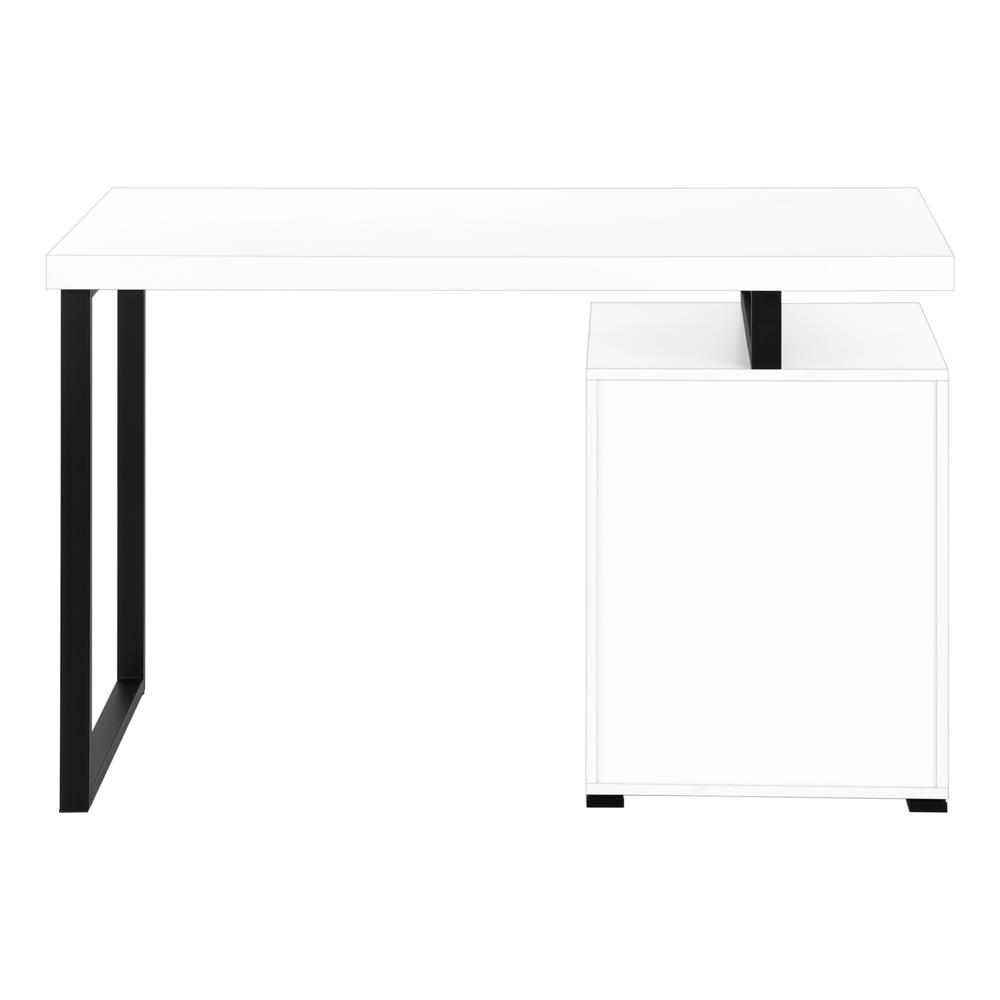 Computer Desk, Home Office, Laptop, Left, Right Set-up, Storage Drawers, 48L. Picture 4