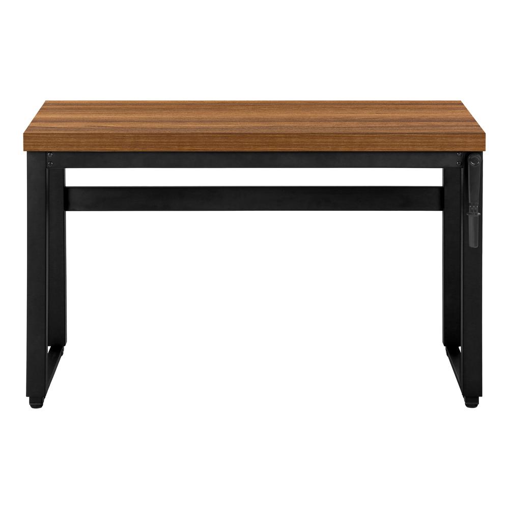 Computer Desk, Home Office, Standing, Adjustable, 48L, Work, Laptop. Picture 3
