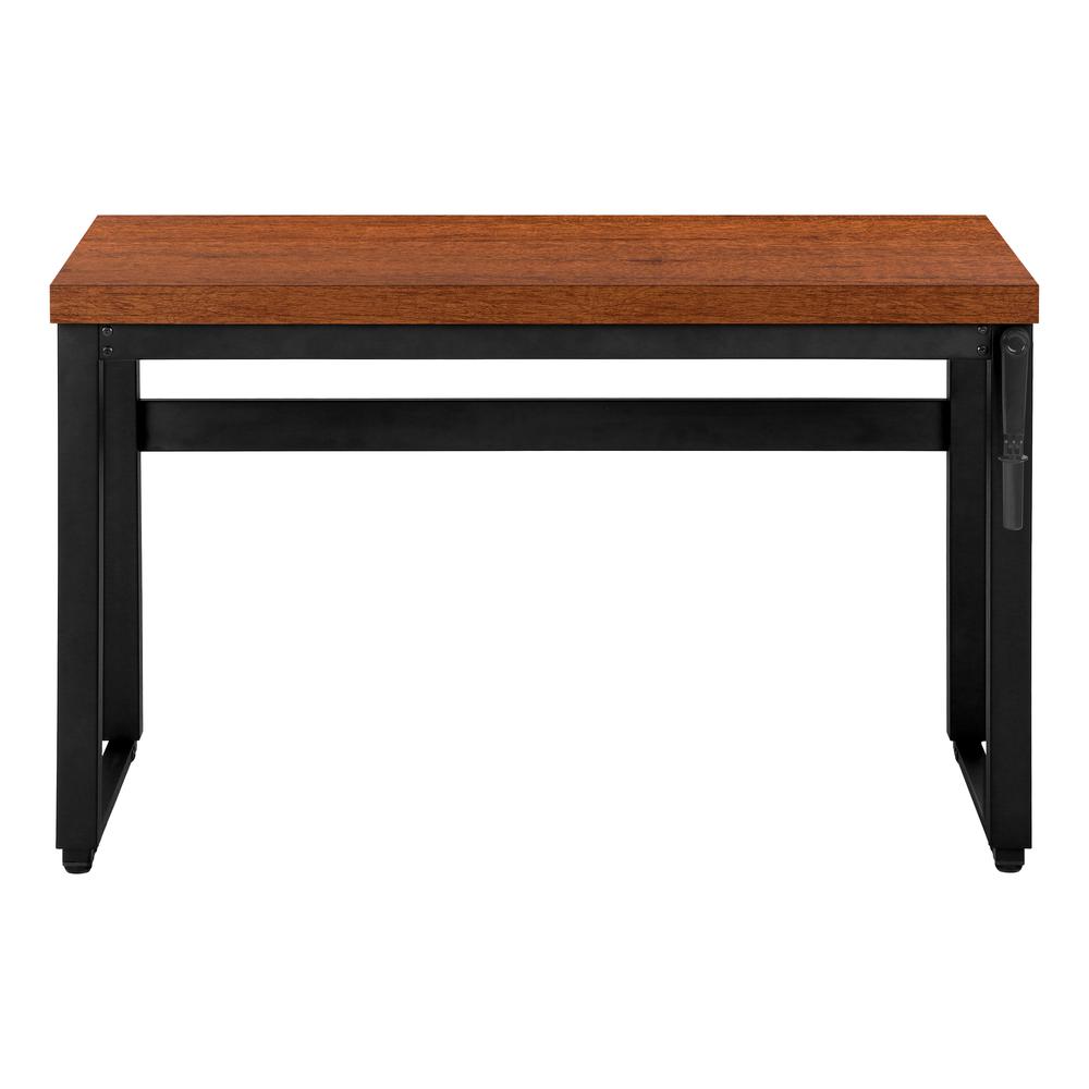 Computer Desk, Home Office, Standing, Adjustable, 48L, Work, Laptop. Picture 3