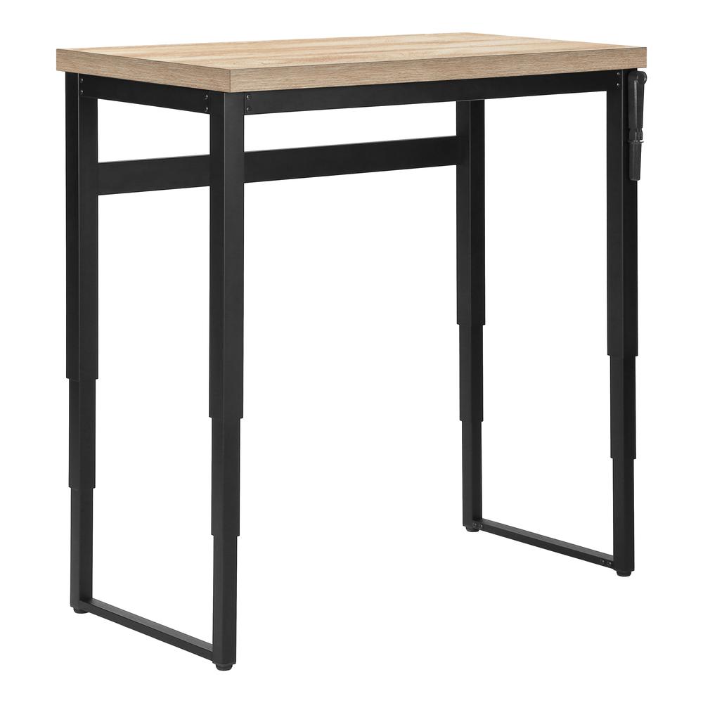 Computer Desk, Home Office, Standing, Adjustable, 48L, Work, Laptop. Picture 2