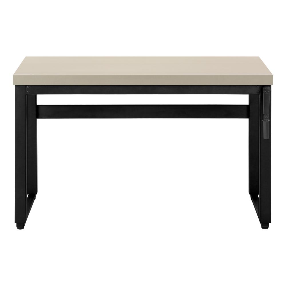 Computer Desk, Home Office, Standing, Adjustable, 48L, Work, Laptop. Picture 3