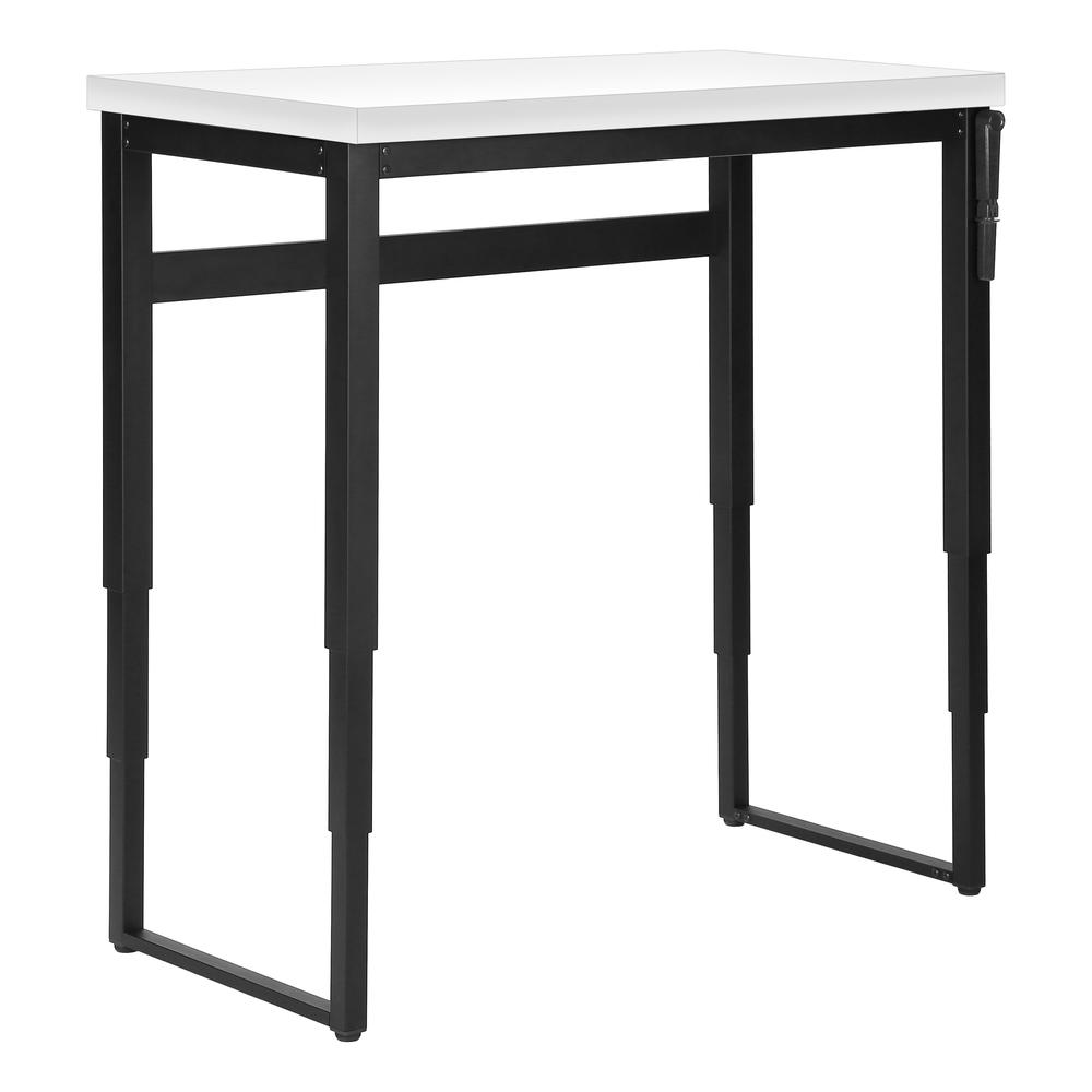Computer Desk, Home Office, Standing, Adjustable, 48L, Work, Laptop. Picture 2