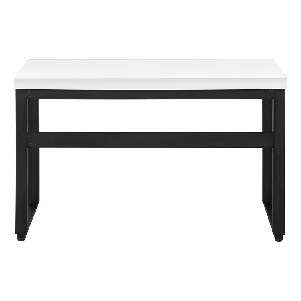 Computer Desk, Home Office, Standing, Adjustable, 48L, Work, Laptop. Picture 5
