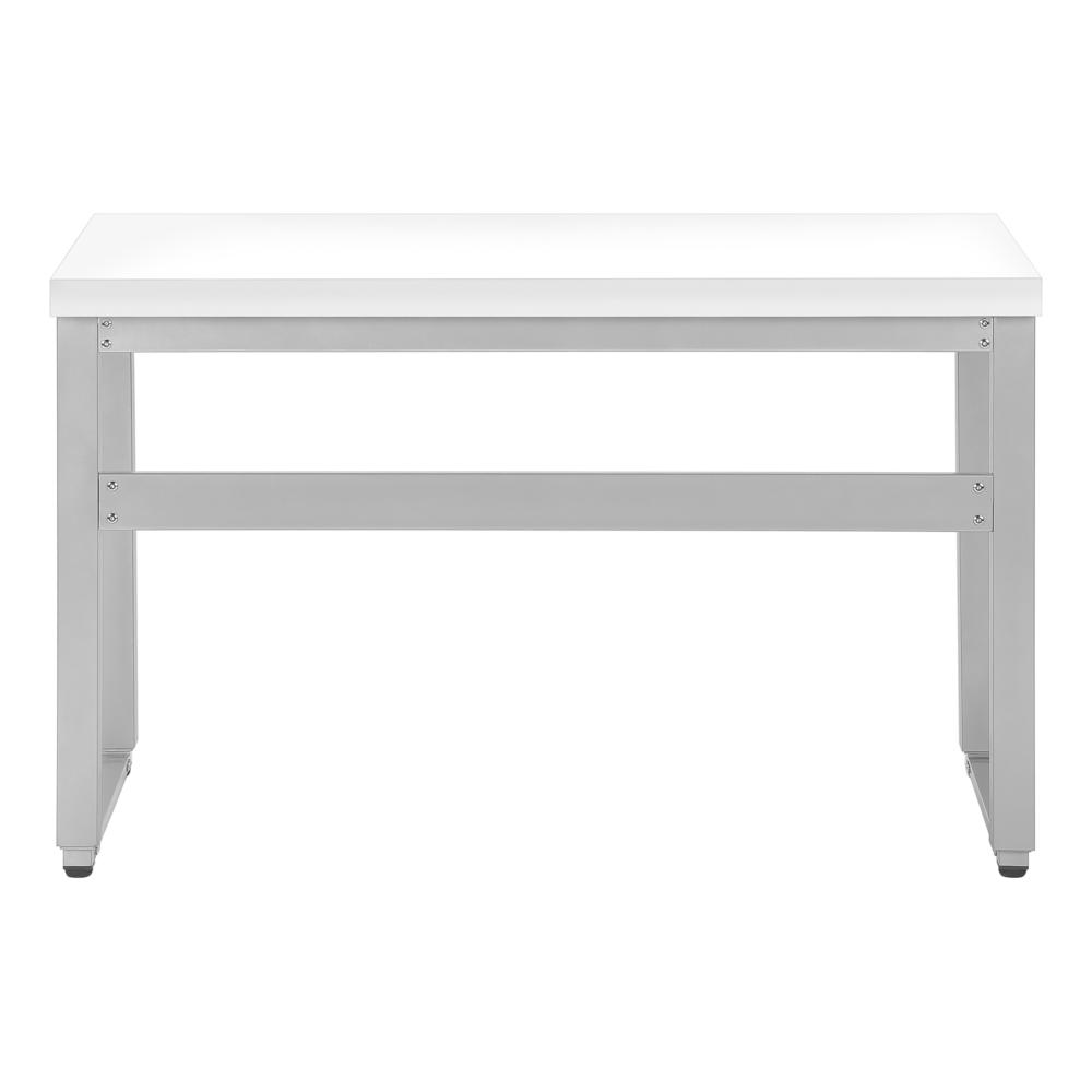 Computer Desk, Home Office, Standing, Adjustable, 48L, Work, Laptop. Picture 5
