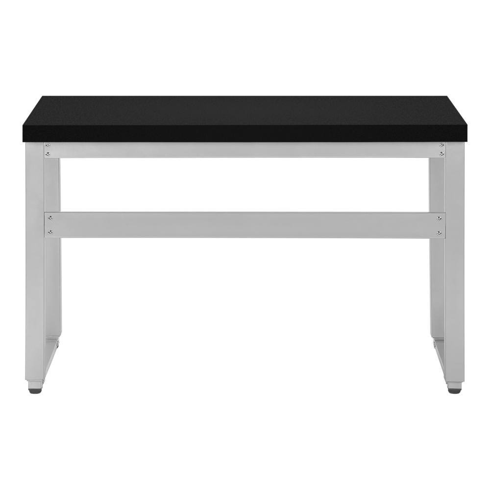 Computer Desk, Home Office, Standing, Adjustable, 48L, Work, Laptop. Picture 5