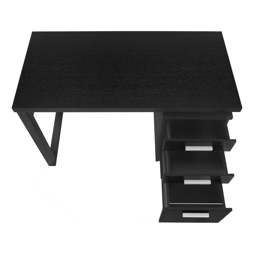 Computer Desk, Home Office, Laptop, Left, Right Set-up, Storage Drawers, 48L. Picture 5