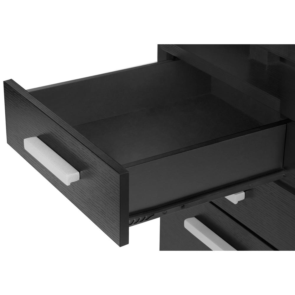 Computer Desk, Home Office, Laptop, Left, Right Set-up, Storage Drawers, 48L. Picture 7