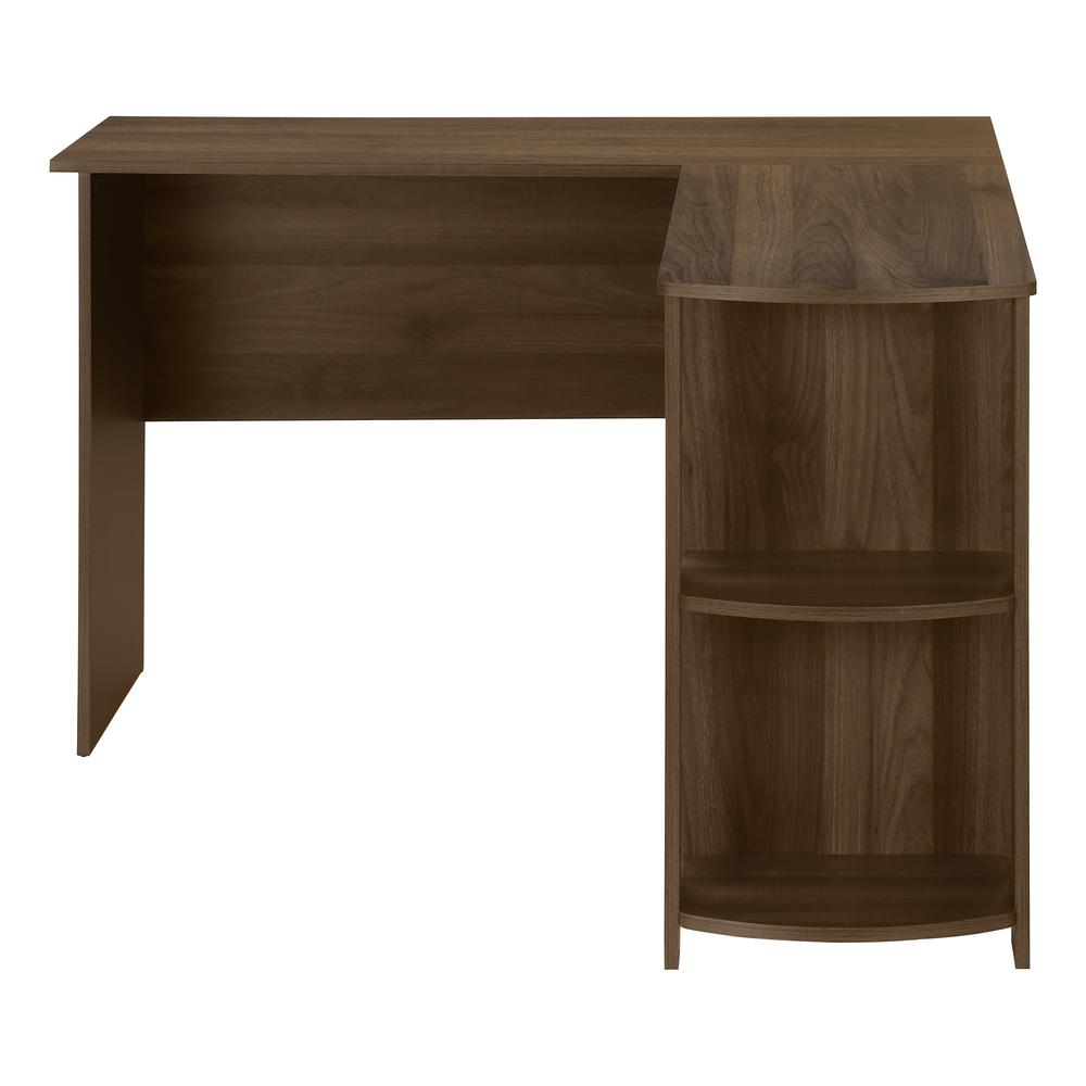 Computer Desk, Home Office, Corner, Storage Shelves, 48L, L Shape, Work. Picture 2