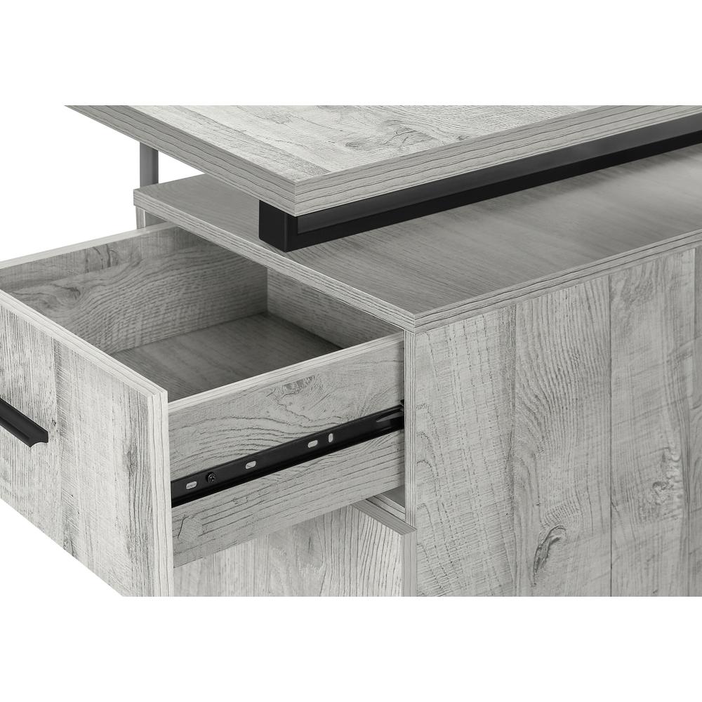 Computer Desk, Home Office, Laptop, Left, Right Set-up, Storage Drawers, 48L. Picture 6