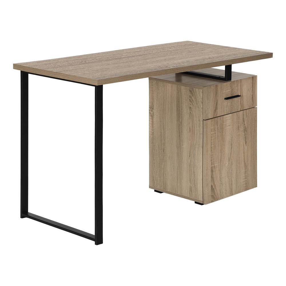 Computer Desk, Home Office, Laptop, Left, Right Set-up, Storage Drawers, 48L. Picture 1