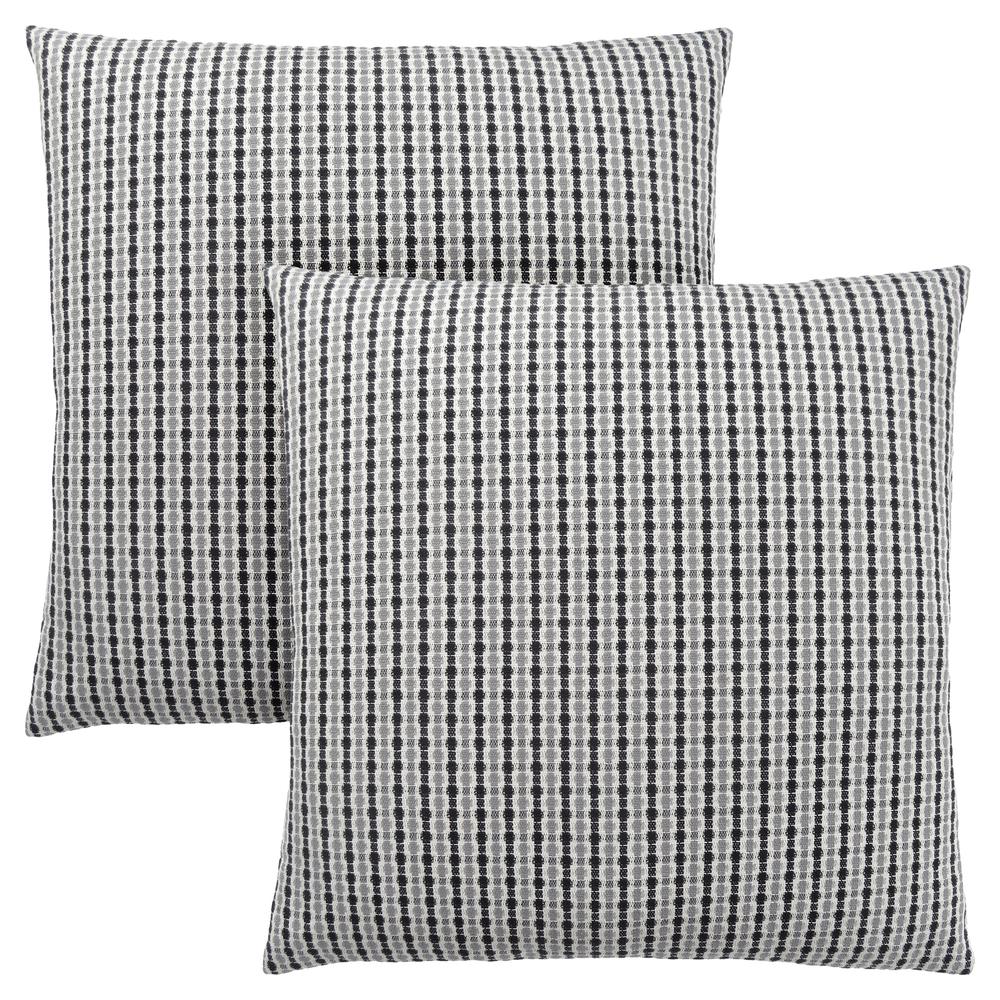 Pillows, Set Of 2, 18 X 18 Square, Insert Included, Decorative Throw, Accent. Picture 1