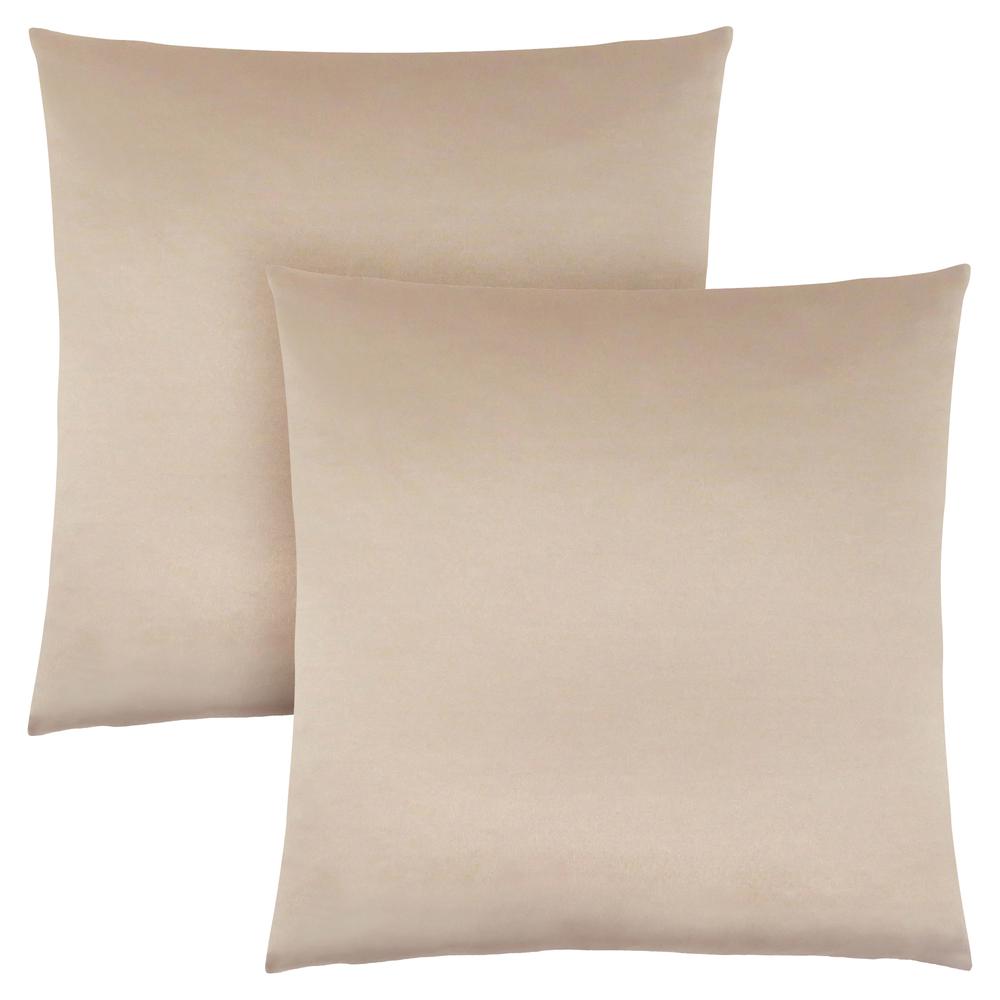 Pillows, Set Of 2, 18 X 18 Square, Insert Included, Decorative Throw, Accent. Picture 1