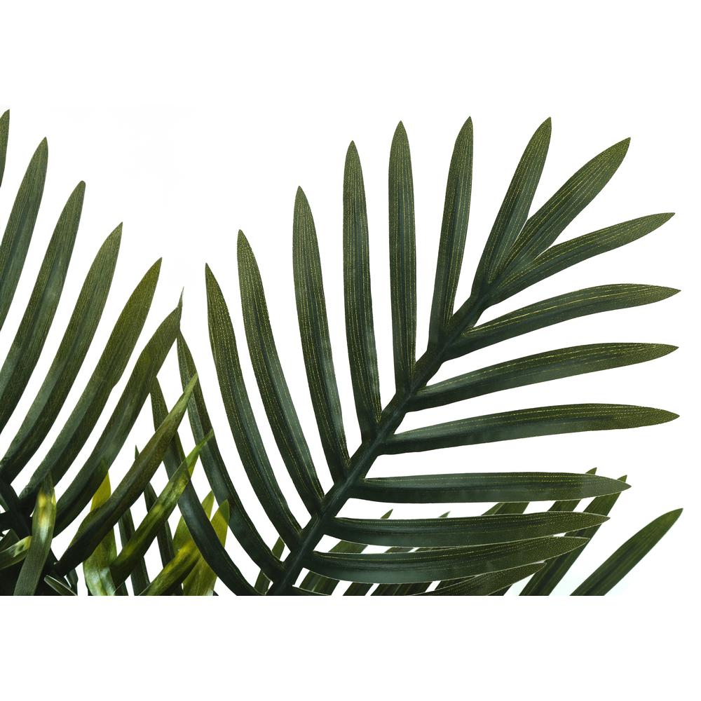 Artificial Plant, 20 Tall, Palm, Indoor, Faux, Fake, Table, Greenery, Potted. Picture 3