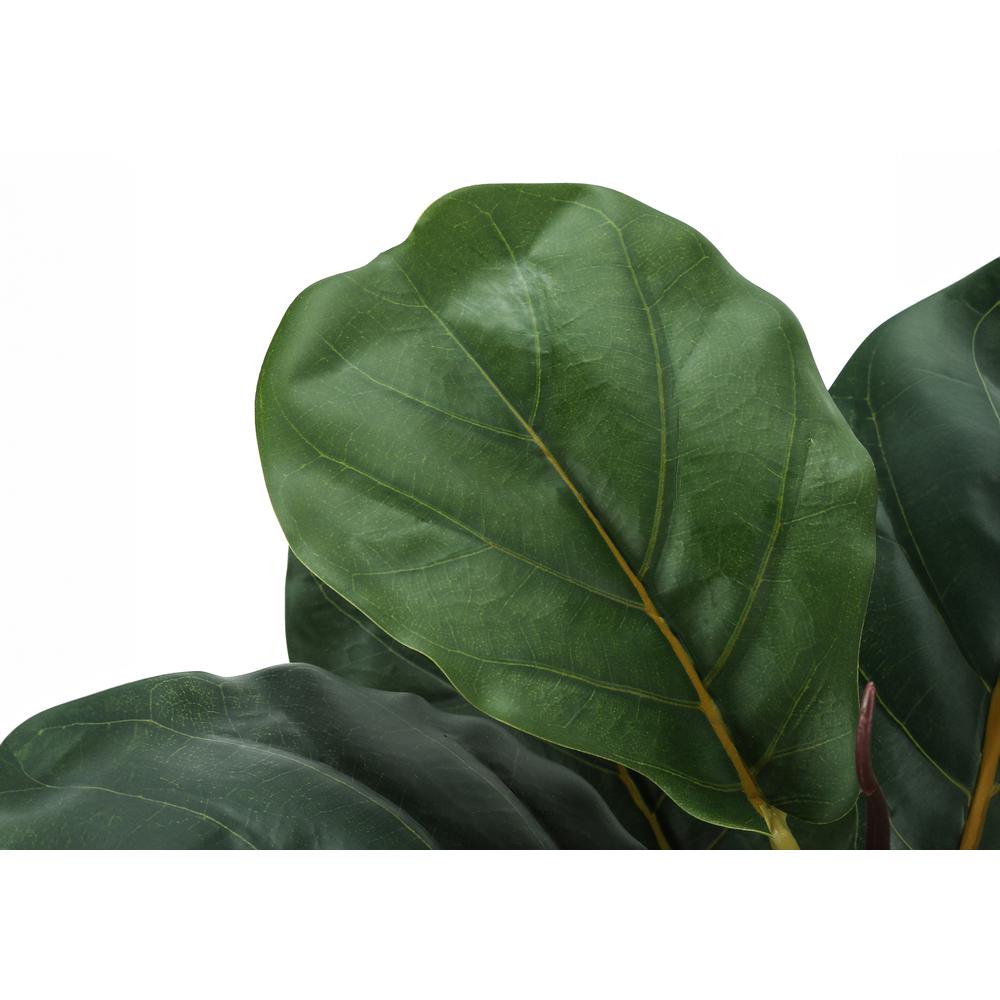 Artificial Plant, 28 Tall, Fiddle Tree, Indoor, Faux, Fake, Floor, Greenery. Picture 3