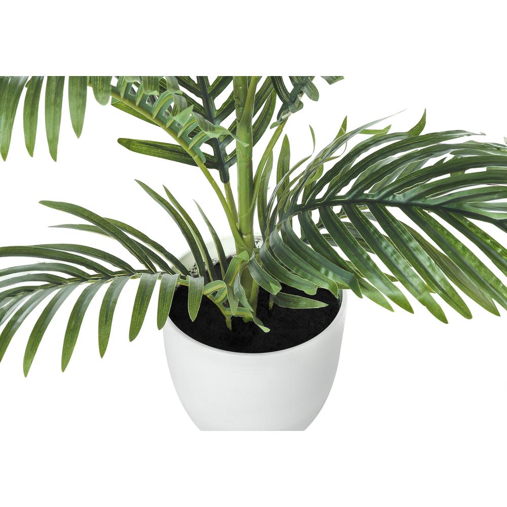 Artificial Plant, 28 Tall, Palm Tree, Indoor, Faux, Fake, Floor, Greenery. Picture 2